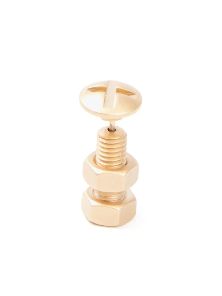 Maison Margiela screw-motif earring - Gold Cover