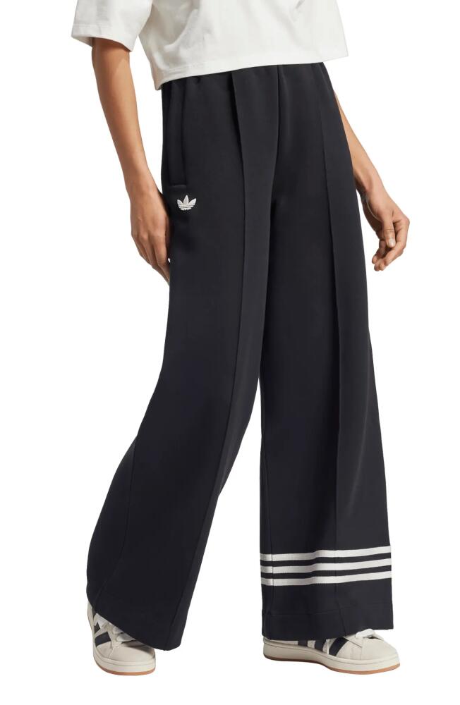 adidas Originals Neuclassics Wide Leg Track Pants in Black Cover