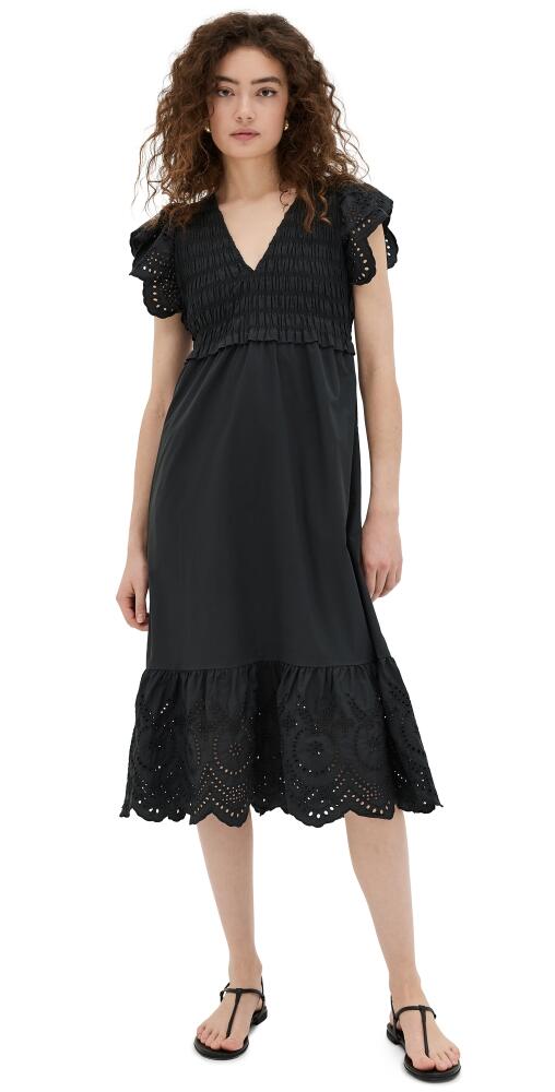 RAILS Clementine Dress Black Eyelet Cover