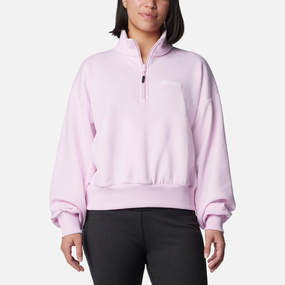 Columbia Marble Canyon™ French Terry Stretch-Jersey Quarter-Zip Sweatshirt Cover