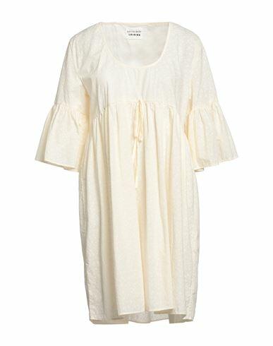 Alessia Santi Woman Mini dress Ivory Cotton Cover