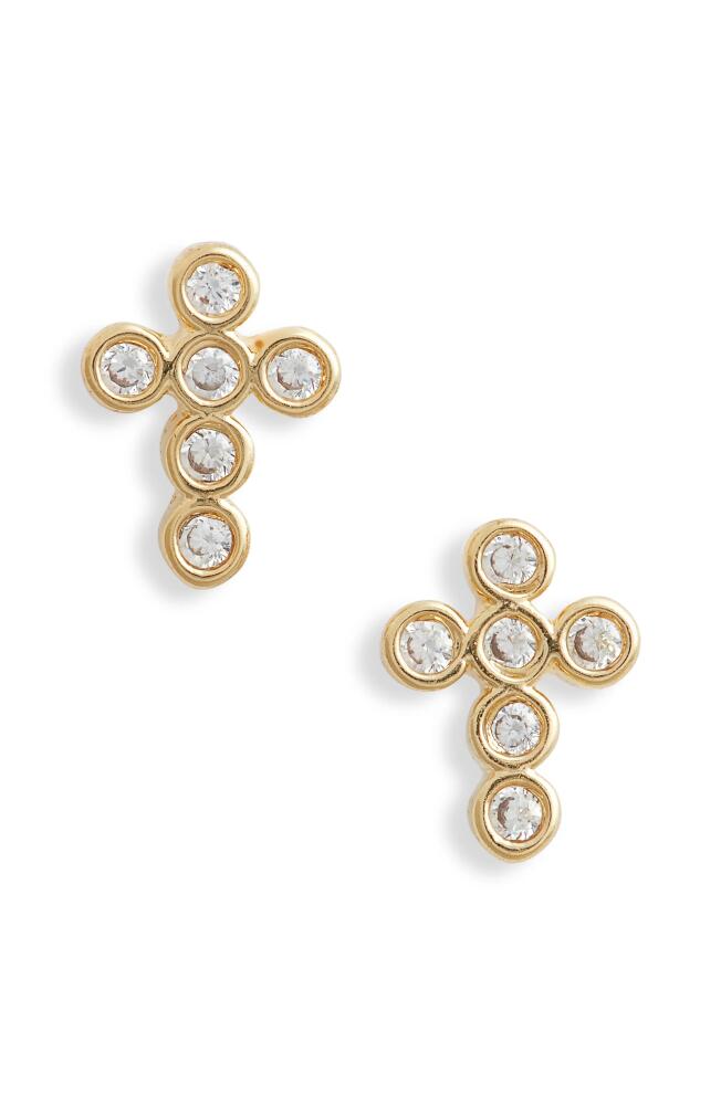 Child of Wild Holy Cross Stud Earrings in Gold Cover