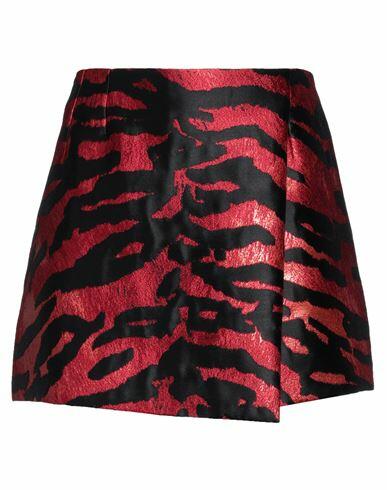 Dolce & gabbana Woman Mini skirt Black Polyester, Metallic Polyester Cover