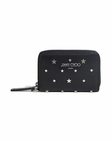 Jimmy Choo Man Wallet Black Soft Leather Cover