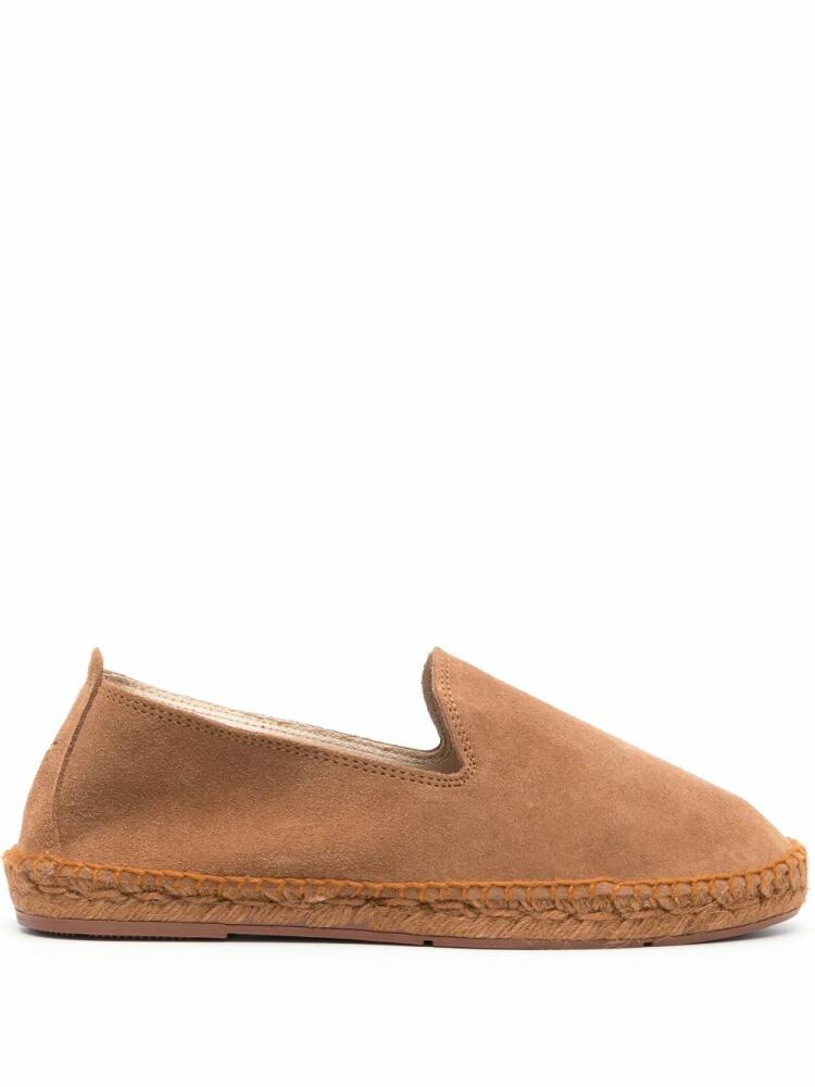 Manebi flat suede espadrilles - Brown Cover