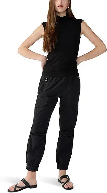 Sanctuary Essential Mock 2.0 (Black) Women's Clothing Cover