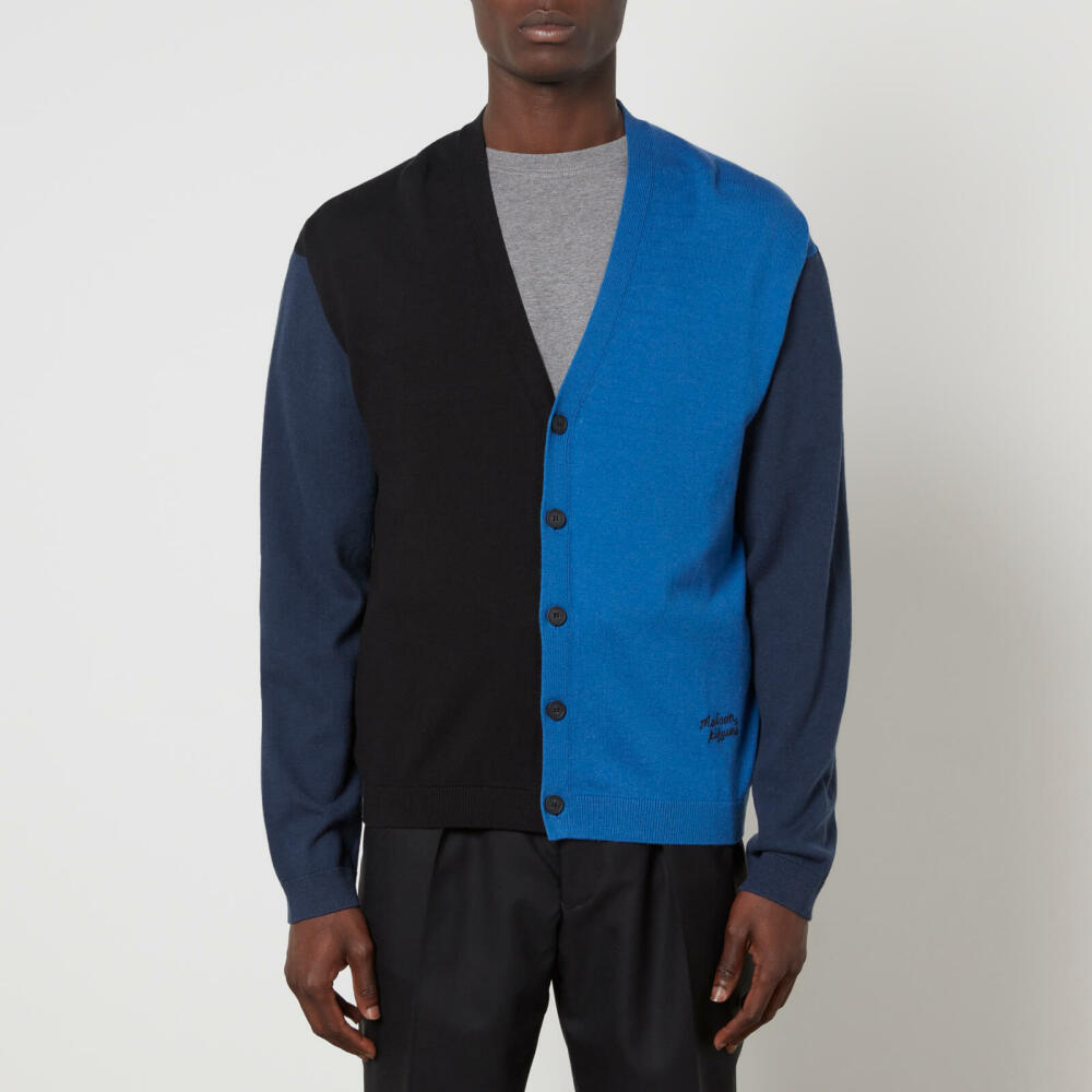 Maison Kitsuné Cotton and Wool-Blend Cardigan Cover