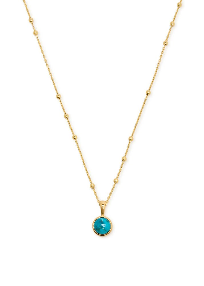 Daisy London Healing Stone 18kt Gold-plated Necklace - Turquoise Cover