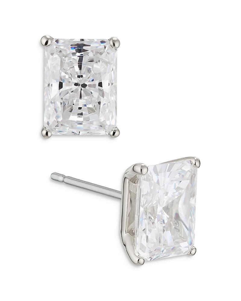 Nadri Modern Love Emerald Cut Cubic Zirconia Stud Earrings Cover