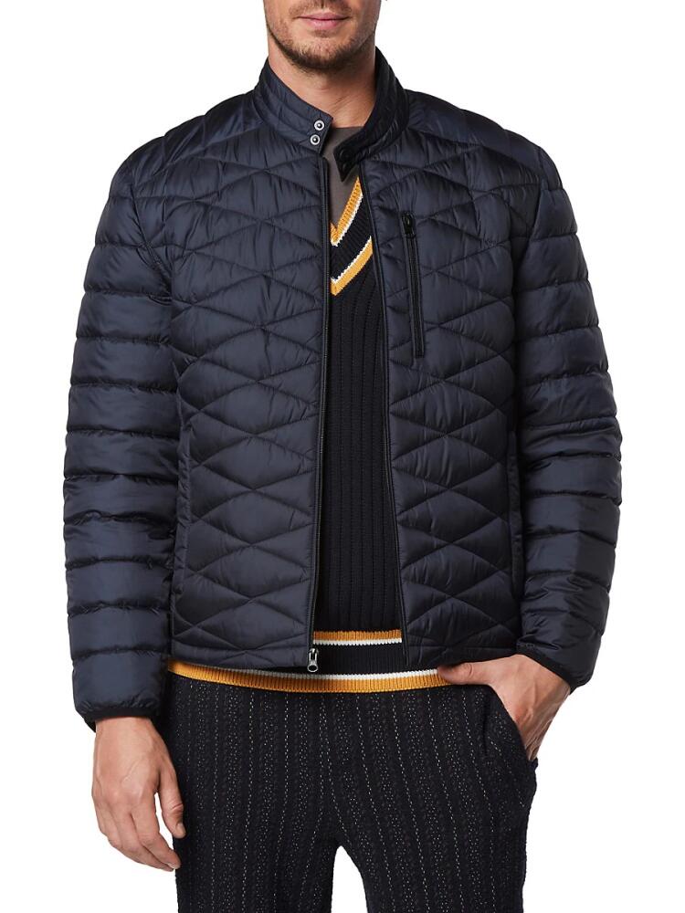 Andrew Marc Men's Hackett Packable Quilted Jacket - Ink Cover