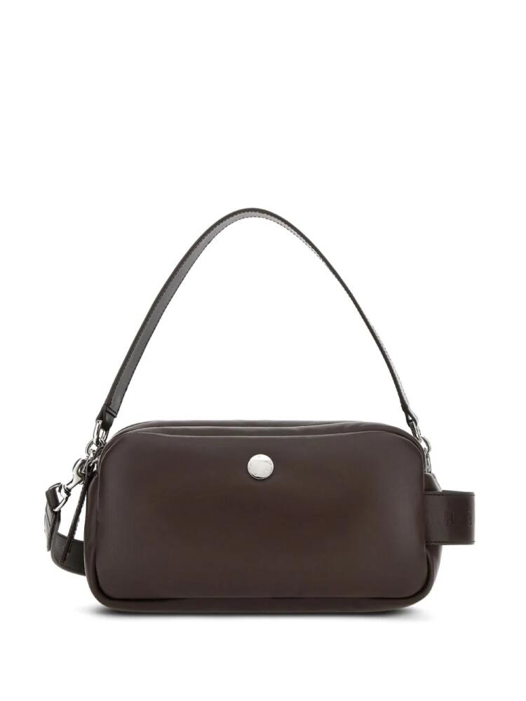 Hogan Doppia leather shoulder bag - Brown Cover