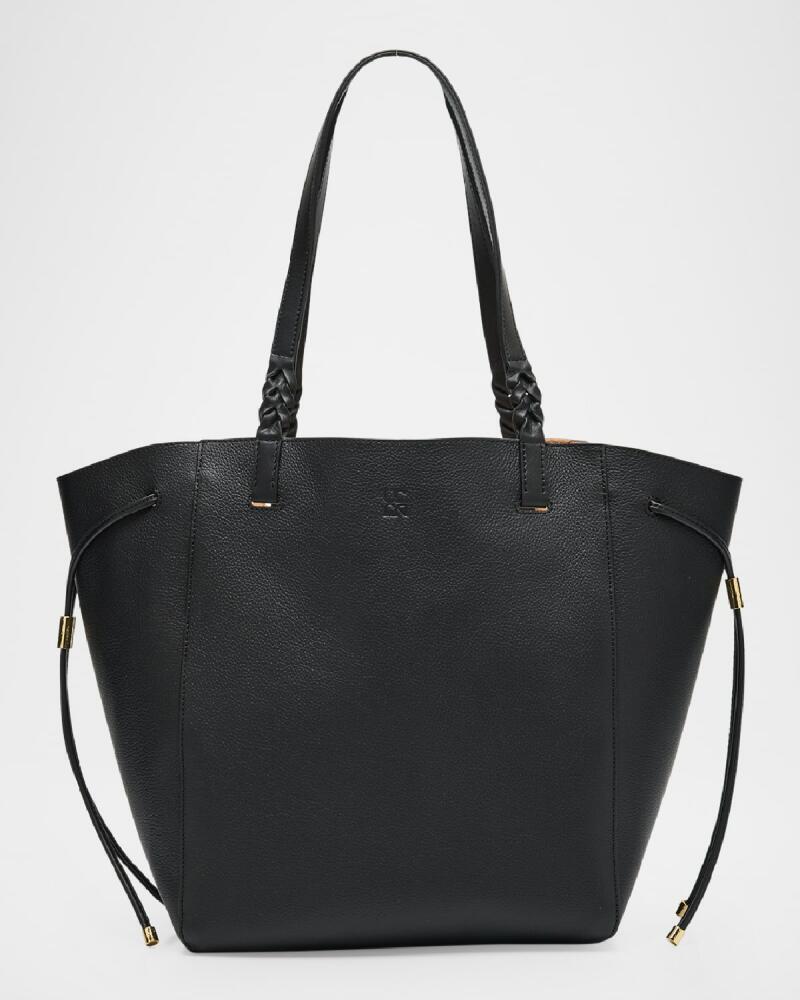 Ulla Johnson Alma Bicolor Leather Tote Bag Cover