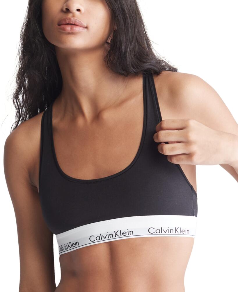 Calvin Klein Modern Cotton Women's Modern Cotton Bralette F3785 - Black Cover