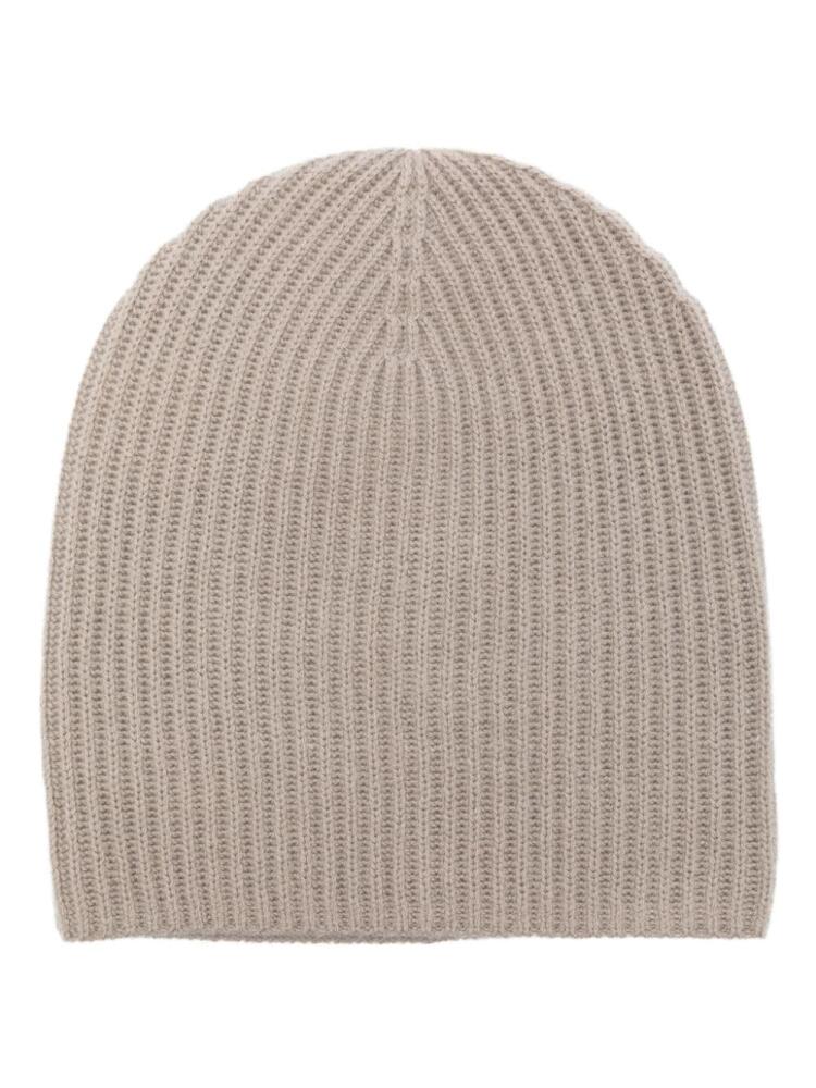 Allude ribbed beanie - Grey Cover