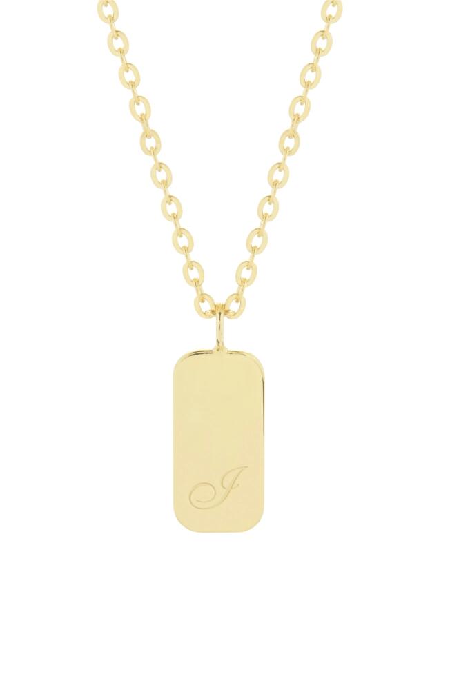 Brook and York Sloan Initial Pendant Necklace in Gold I Cover