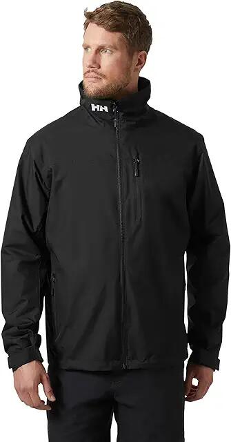 Helly Hansen Crew Midlayer Jacket 2 (Black) Men's Clothing Cover