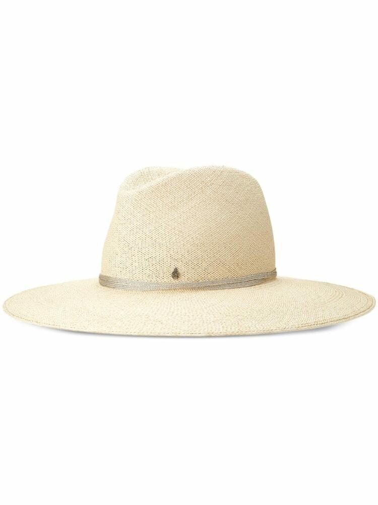 Maison Michel Zango straw fedora hat - Neutrals Cover