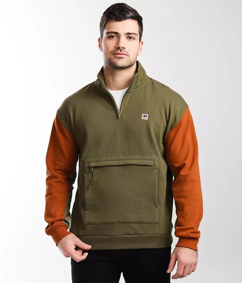 Brixton Alton Quarter Zip Pullover Cover