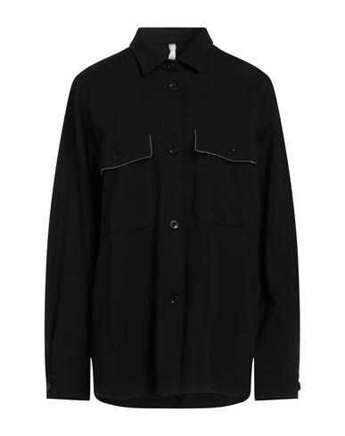 Mason's Woman Shirt Black Viscose, Polyamide, Elastane Cover