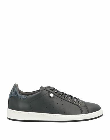 Pollini Man Sneakers Midnight blue Calfskin Cover