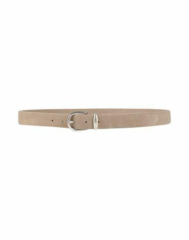 Eleventy Man Belt Beige Leather Cover