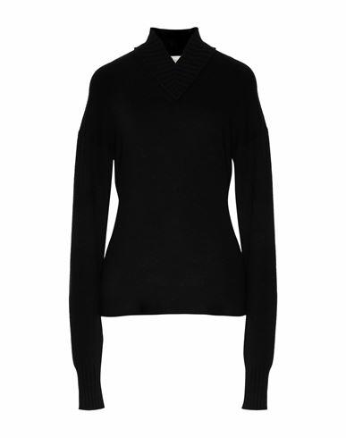 Sportmax Woman Sweater Black Wool, Cashmere Cover