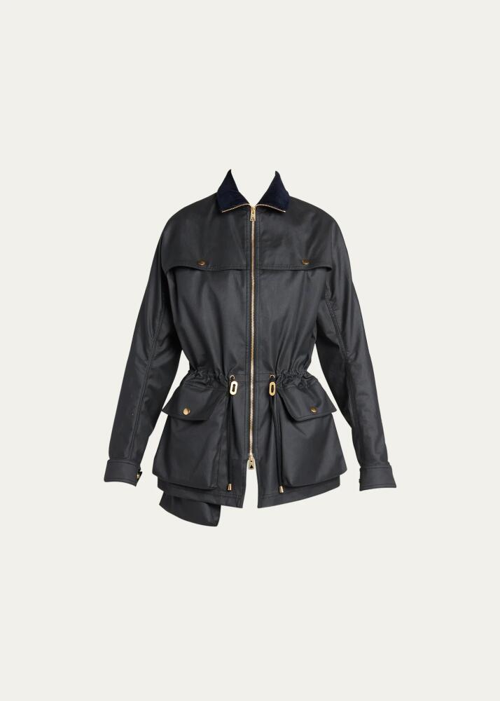 Bottega Veneta Coated Water-Resistant Cotton Parka Cover