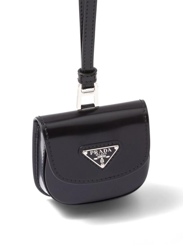 Prada Cleo leather AirPods case - Black Cover