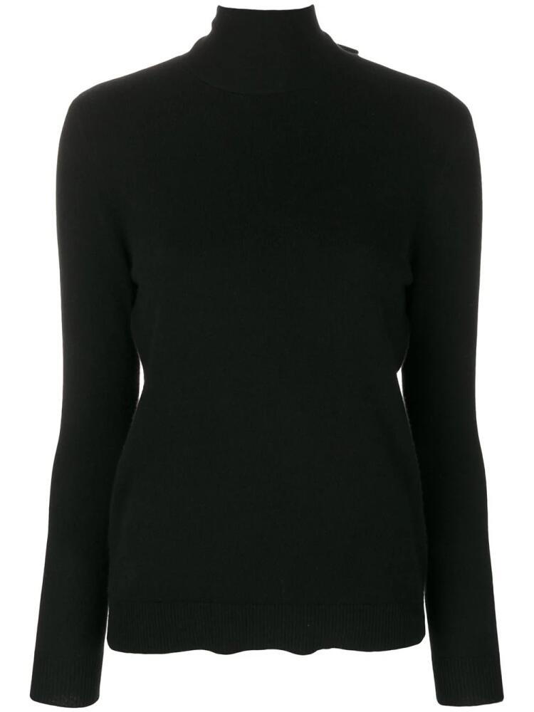 Cashmere In Love cashmere Vera bow tie jumper - Black Cover