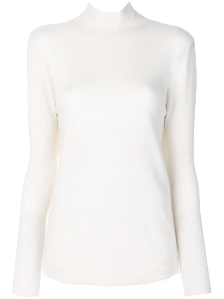 Cashmere In Love cashmere Vera bow tie jumper - White Cover