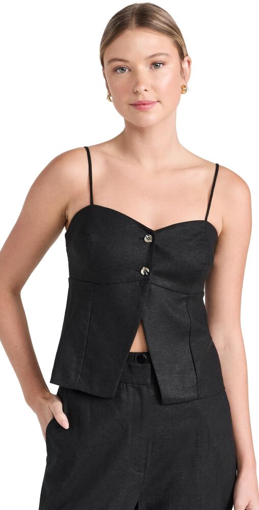 Favorite Daughter Strappy Cami Top Black Cover