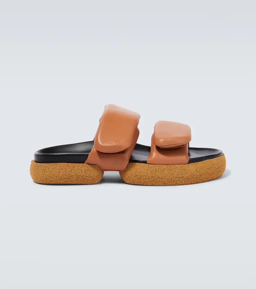 Dries Van Noten Leather platform sandals Cover