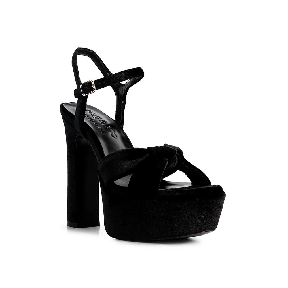 Rag & Co Liddel Platform Sandal | Women's | Black Cover