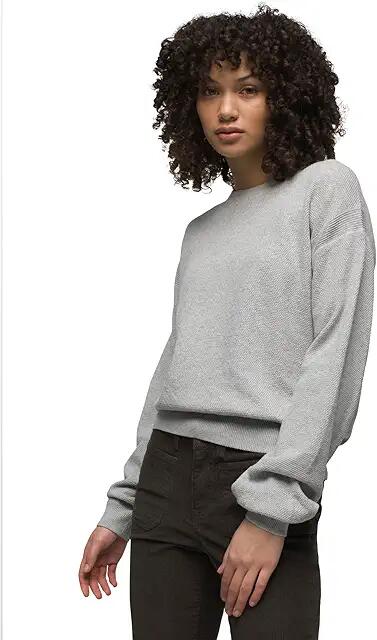 Prana Milani Crew Neck (Athletic Grey) Women's Clothing Cover