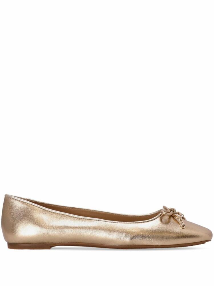 Michael Michael Kors Nori metallic ballerina shoes - Pink Cover