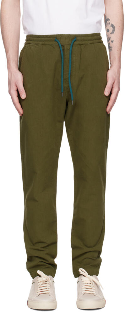 PS by Paul Smith Green Drawstring Trousers Cover