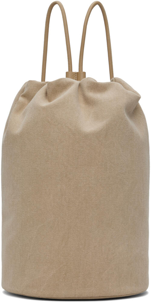 The Row Beige Sporty Backpack Cover