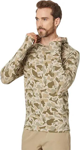 Free Fly Bamboo Shade Hoodie (Barrier Island Camo) Men's Sweatshirt Cover