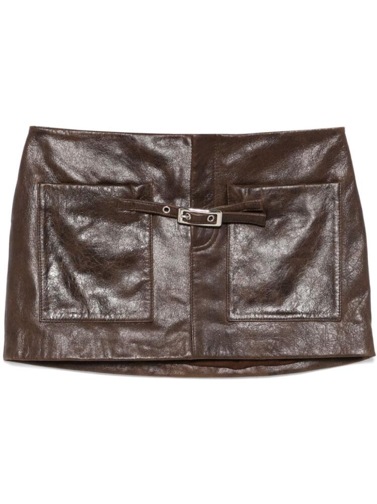 Gimaguas AnnaMaria mini skirt - Brown Cover