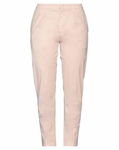 Dondup Woman Pants Light pink Cotton, Elastane Cover