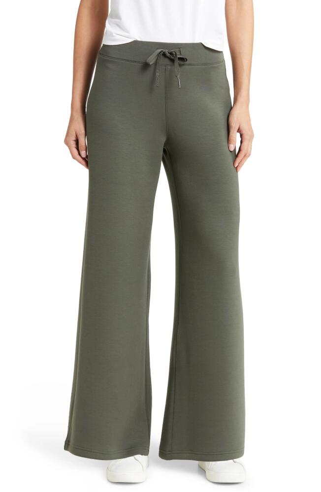 SPANX AirEssentials Wide Leg Pants in Dark Palm Cover