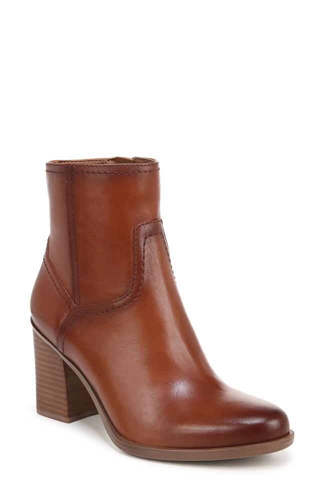 Naturalizer Kalina Bootie in Cider Spice Brown Suede Cover