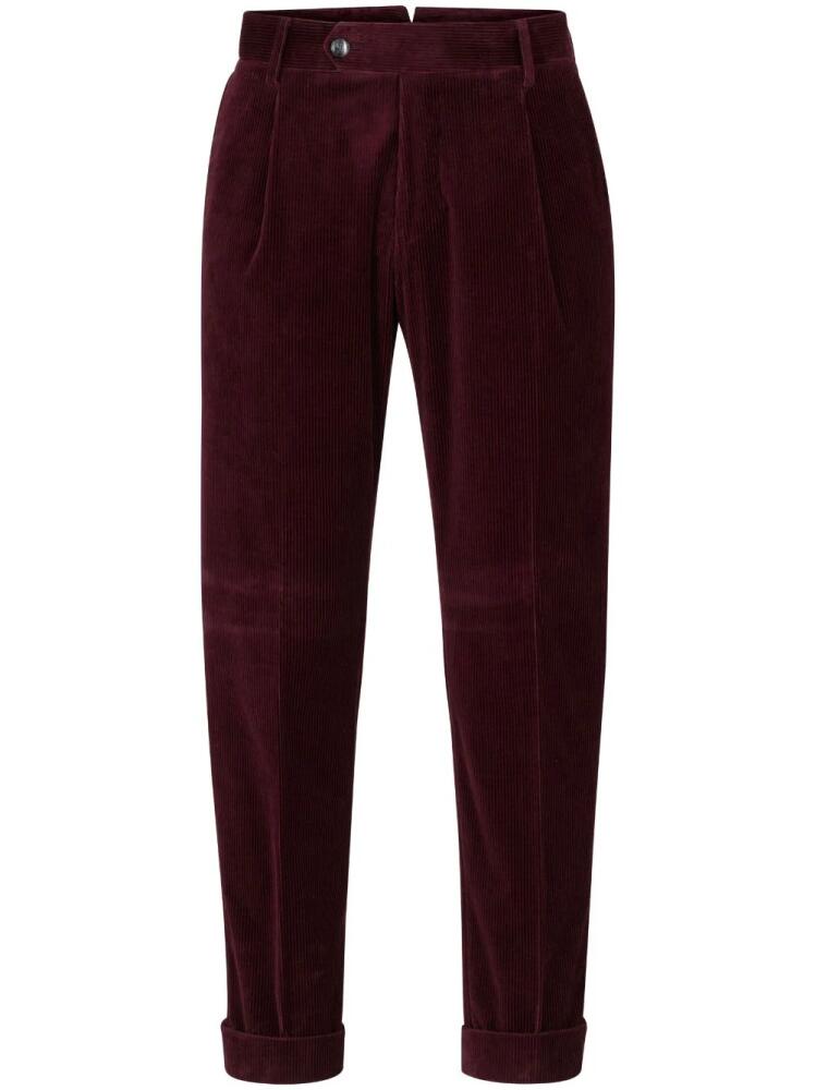 BOSS H-Perin corduroy tapered trousers Cover