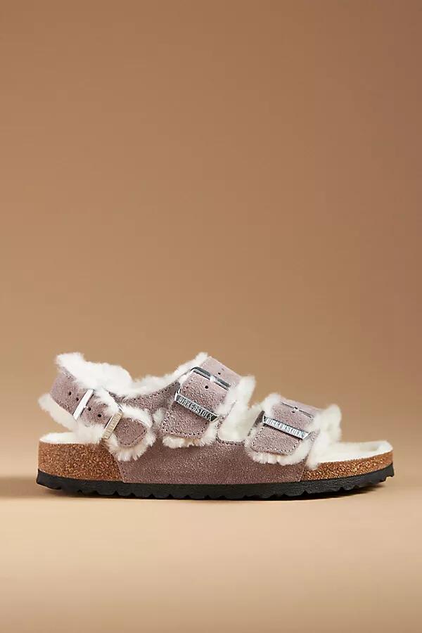 Birkenstock Milano Shearling Sandals Cover