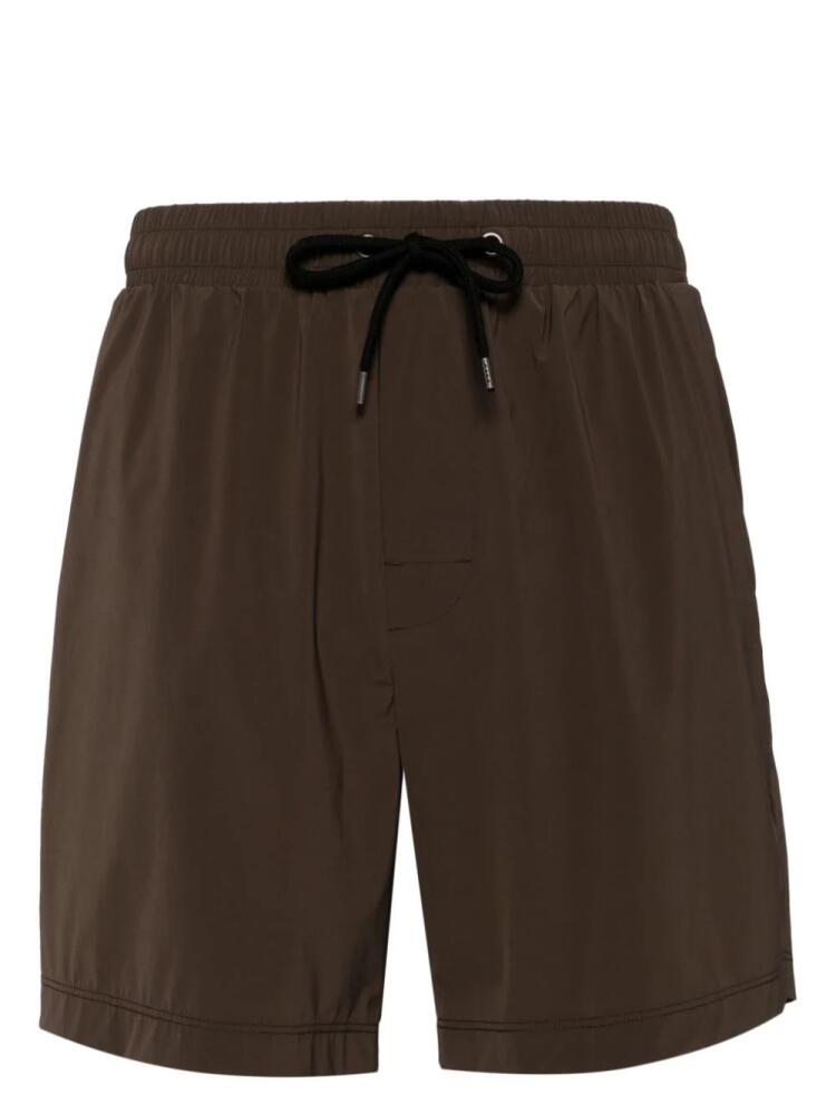 James Perse split hem board shorts - Brown Cover