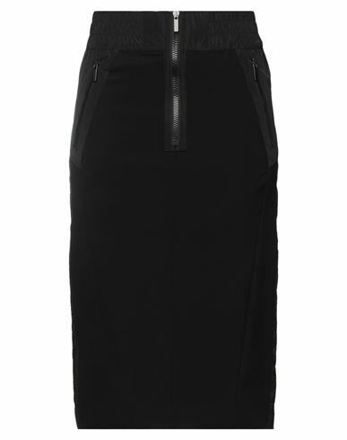 High Woman Midi skirt Black Nylon, Elastane, Polyester Cover