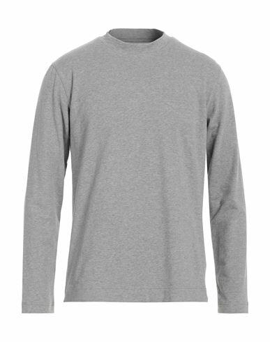 Circolo 1901 Man T-shirt Light grey Cotton, Elastane Cover