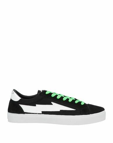 Sanyako Man Sneakers Black Textile fibers Cover