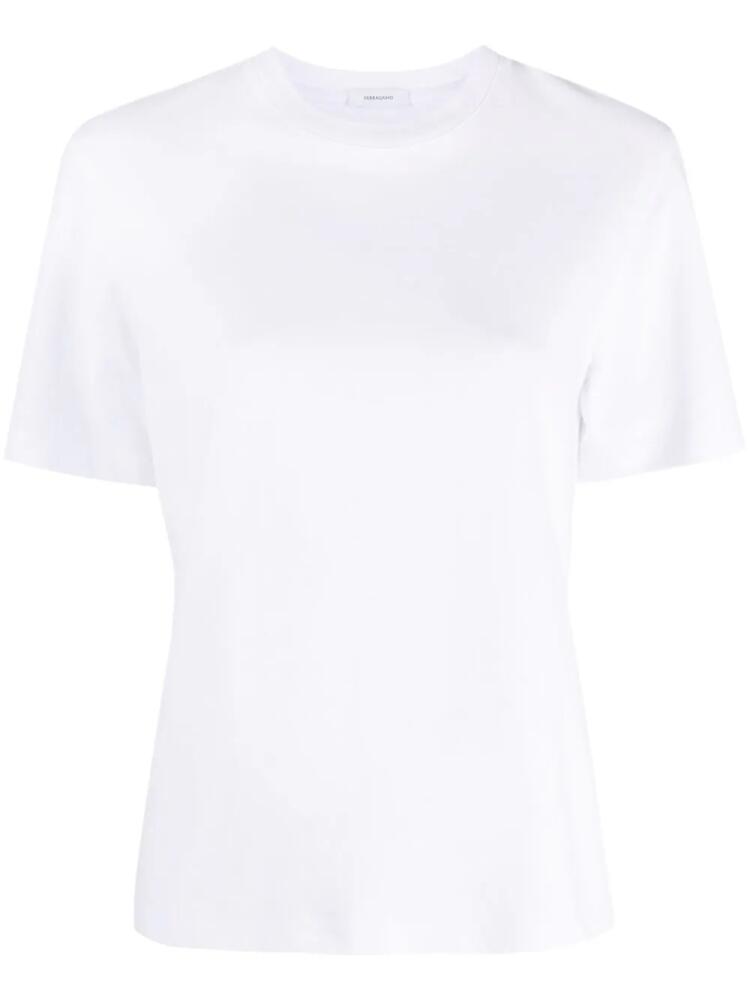 Ferragamo short-sleeve cotton T-shirt - White Cover