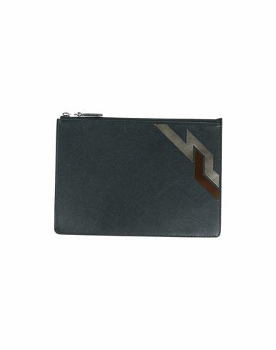 Dunhill Man Pouch Black Soft Leather Cover